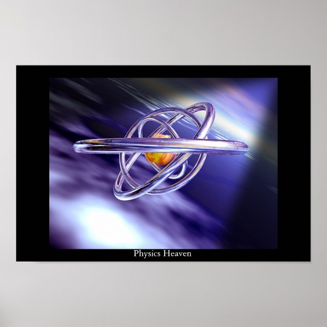 Poster Physique paradis (Devant)