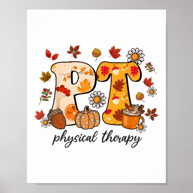 Poster Physique Thanksgiving Shirt Pt Fall Autu (Devant)