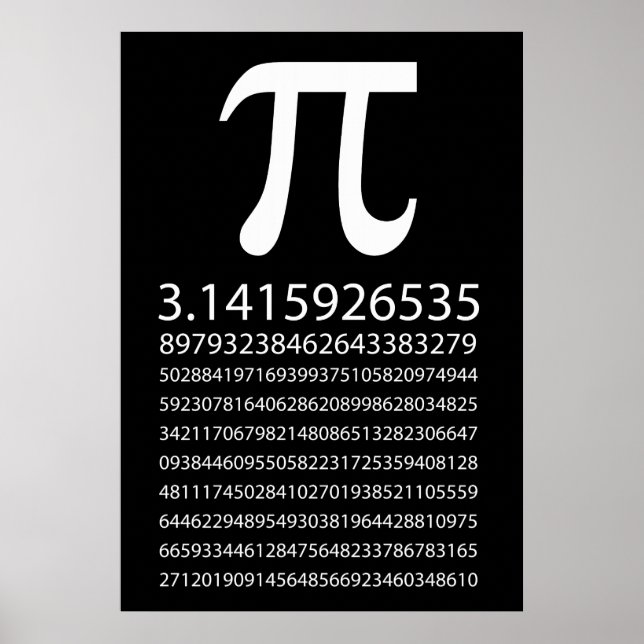 Poster Pi (Devant)