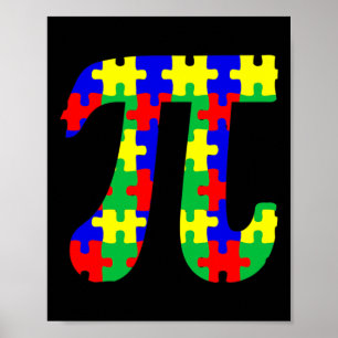 Poster Pi Day Sensibilisation sur l'autisme Pour Les Ense