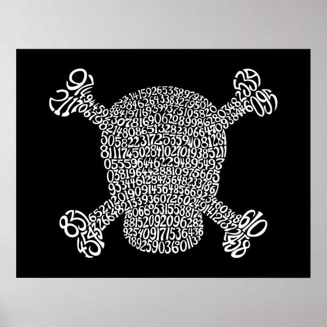 Poster Pi Pirate (Devant)