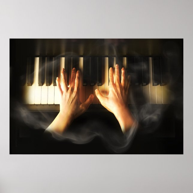 Poster Pianiste (Devant)