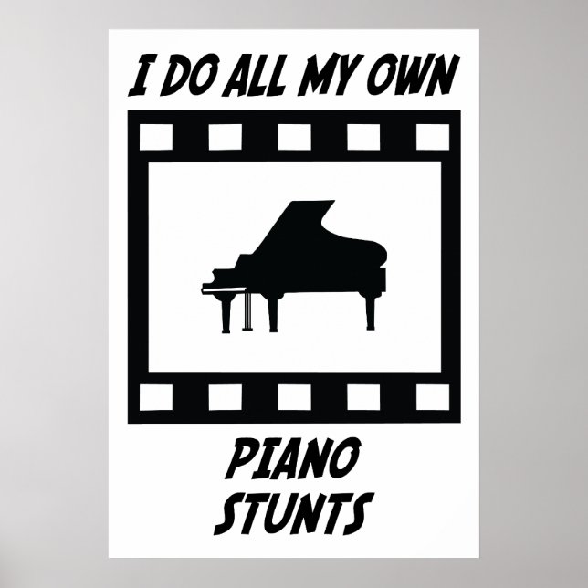Poster Piano (Devant)