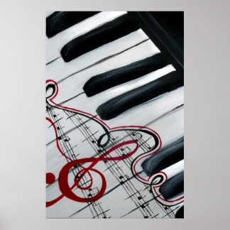 Poster Piano