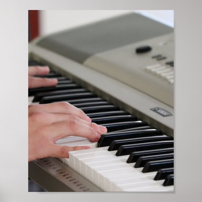 Poster Piano cool (Devant)