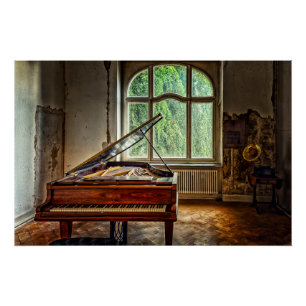 Poster Piano dans la Villa