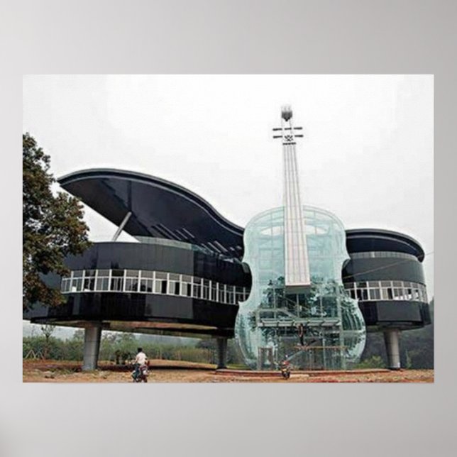 Poster Piano Et Violon (Devant)