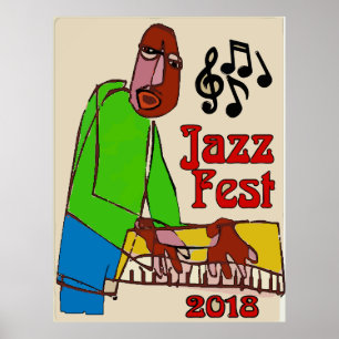 Poster Piano Jazz 2018