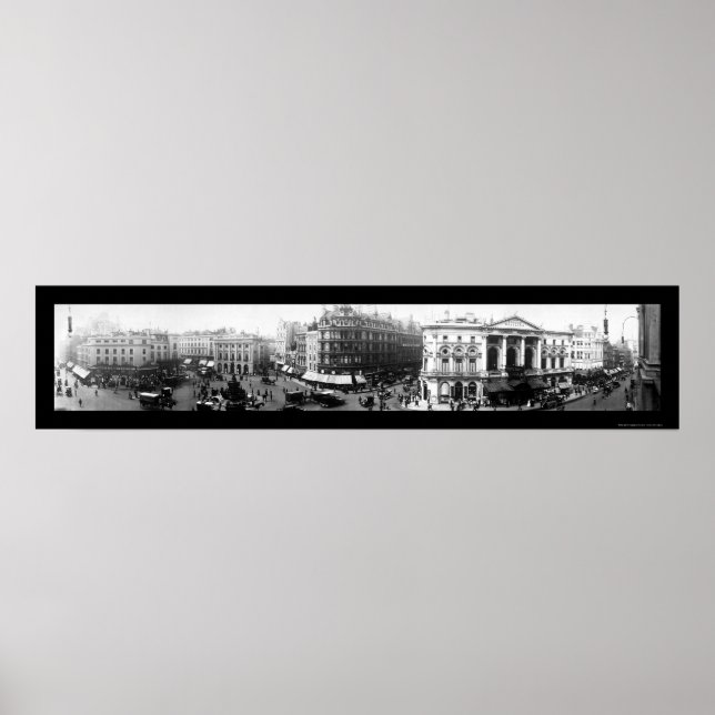 Poster Picadilly Circus Photo 1909 (Devant)