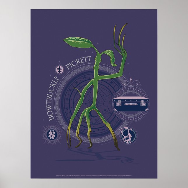 Poster PICKETT™ Le graphique BOWTRUCKLE™ (Devant)