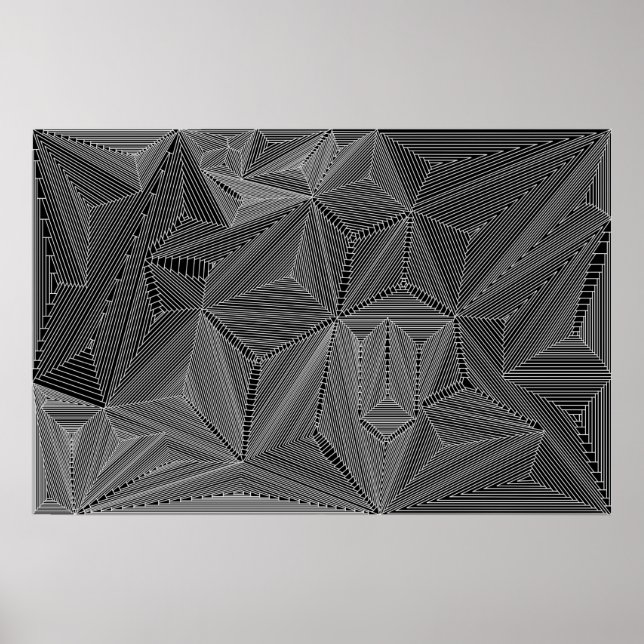 Poster Pics et creux (Devant)