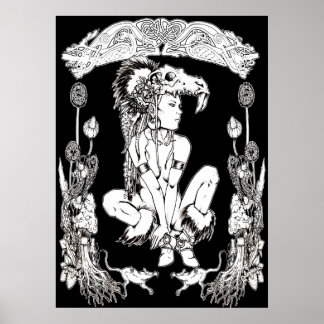 Poster Pictish Preistess