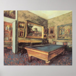 Poster Pièce de billard