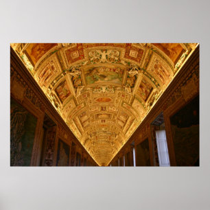 Poster Pièce de carte de Vatican