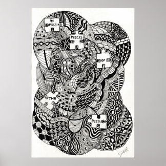 Poster Pièce manquante du puzzle