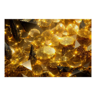 Poster Pièces de Rune d'or