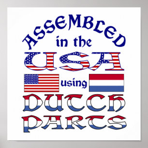 Poster Pièces néerlandaises