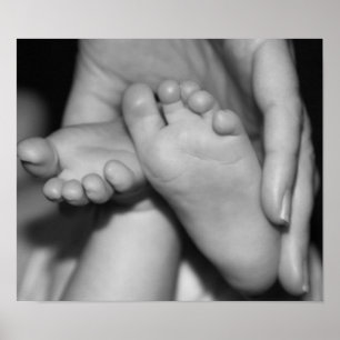 Poster Pieds bébé mignons