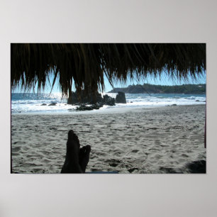 Poster Pieds dans le soleil