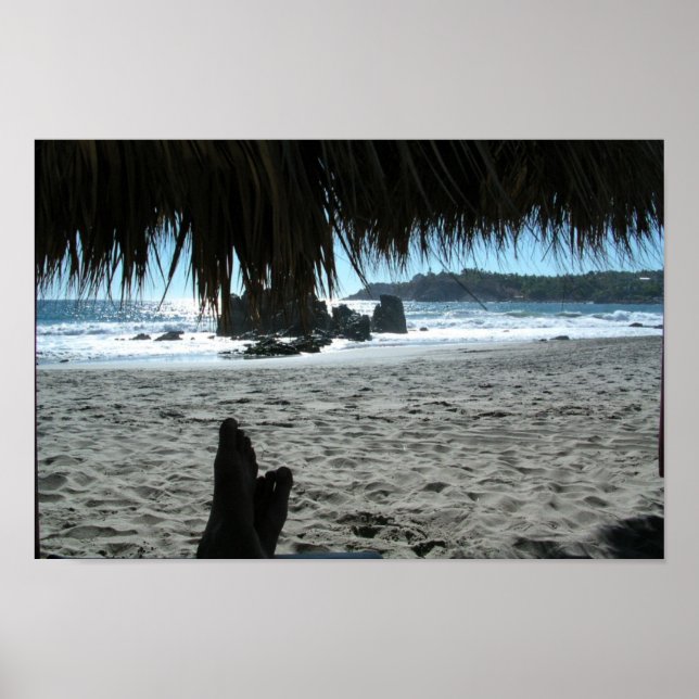 Poster Pieds dans le soleil (Devant)