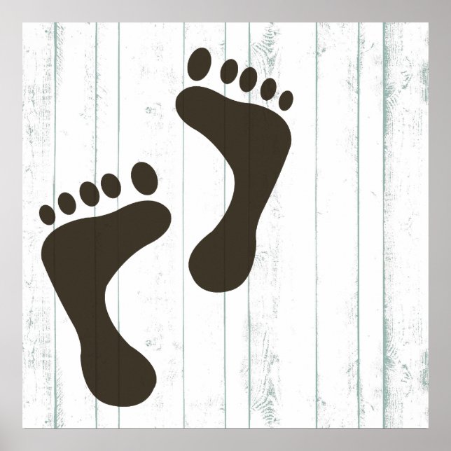 Poster Pieds nus (Devant)