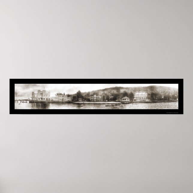 Poster Piermont, New York Photo 1908 (Devant)