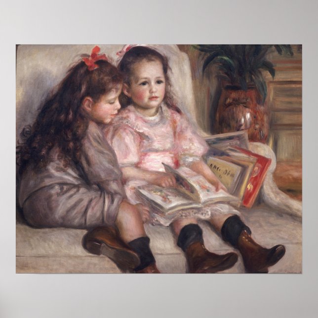 Poster Pierre A Renoir | Enfants De Martial Caillebotte (Devant)