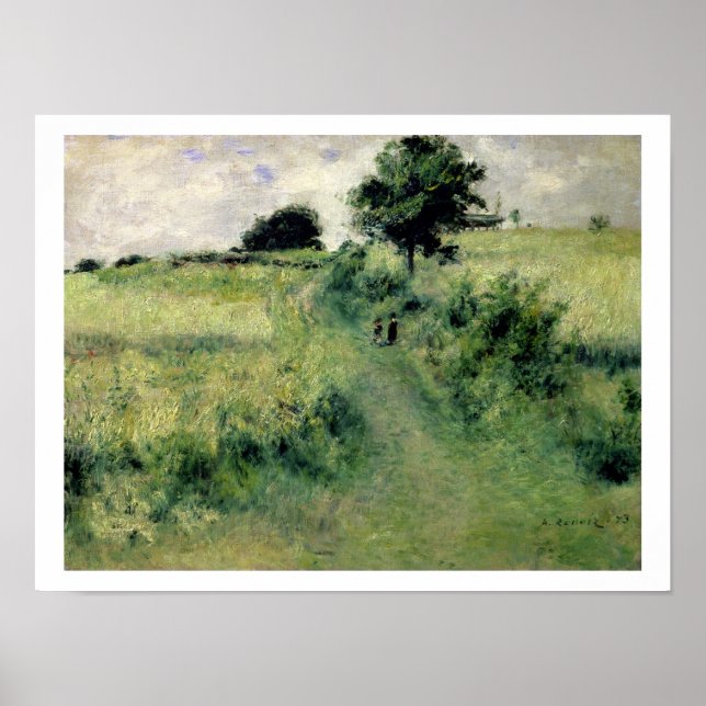 Poster Pierre A Renoir | Le lieu de l'eau (Devant)