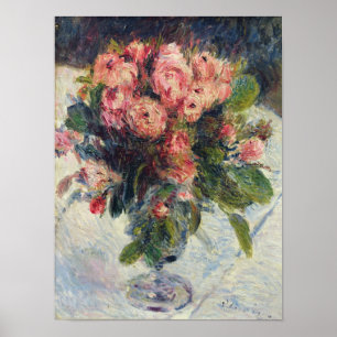 Poster Pierre A Renoir   Moss-Roses