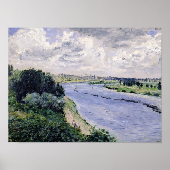 Poster Pierre A Renoir | Négociations sur la Seine (Devant)