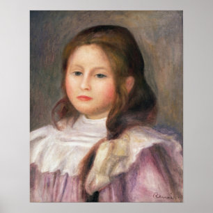 Poster Pierre A Renoir Portrait d'un enfant 2