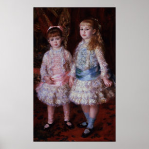 Poster Pierre A Renoir   Rose et Bleu