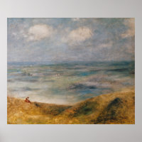 Pierre A Renoir | Vue sur la mer, Guernesey
