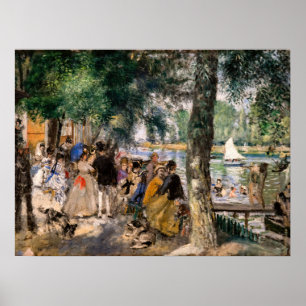 Poster Pierre-Auguste Renoir - Bathing on the Seine