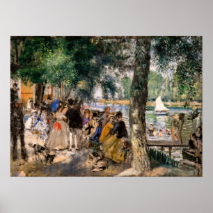 Poster Pierre-Auguste Renoir - Bathing on the Seine