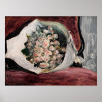 Pierre-Auguste Renoir - Bouquet dans une boîte