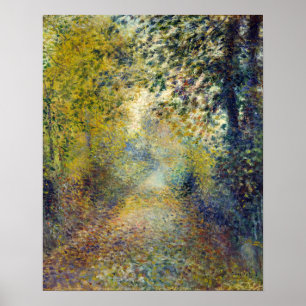Poster Pierre-Auguste Renoir - Dans les Bois