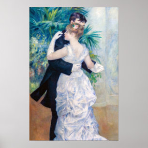 Poster Pierre-Auguste Renoir - Danse à la ville