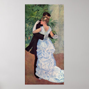 Poster Pierre-Auguste Renoir - Danse à la ville (1883)