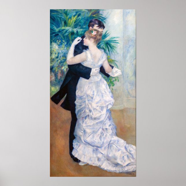 Poster Pierre-Auguste Renoir - Danse urbaine (Devant)