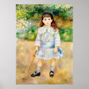 Poster Pierre-Auguste Renoir - Enfant avec un fouet