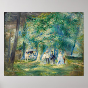 Poster Pierre-Auguste Renoir - La fête à Saint-Cloud