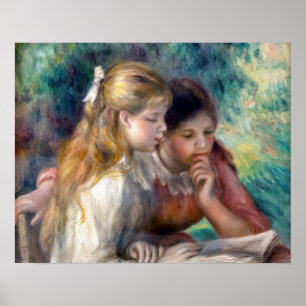 Poster Pierre-Auguste Renoir - La Lecture
