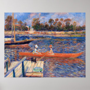 Poster Pierre-Auguste Renoir - La Seine à Argenteuil