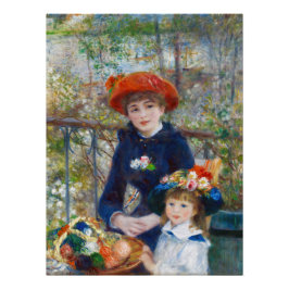 Poster Pierre-Auguste Renoir Two sisters CC0524