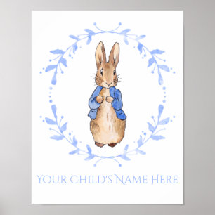 Poster Pierre avec personnalisation du nom de l'enfant