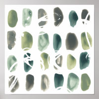 Pierre de rune - Vert