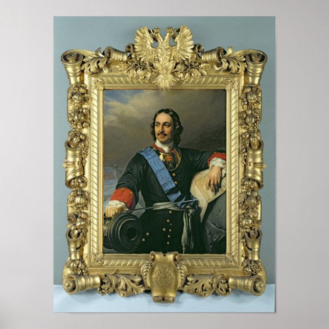 Poster Pierre I le Grand 1838 (Devant)