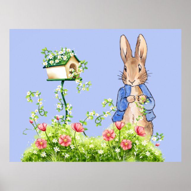 Poster Pierre Lapin dans son jardin  (Devant)