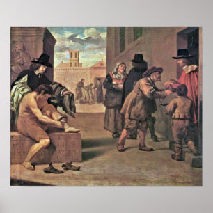 Poster Pierre Montallier - les travaux de la pitié